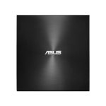 Unidad de disco óptico DVD±RW en color negro, modelo ASUS SDRW-08U7M-U, con grabación de alta velocidad. SKU: 90DD01X0-M29000