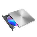 Unidad de disco óptico DVD±RW ASUS SDRW-08U8M-U en color Plata. Compatible con diversos formatos DVD, conector USB. SKU 90DD0292-M29000.