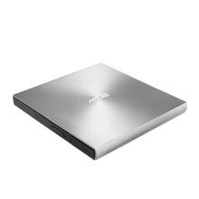 Unidad de disco óptico DVD±RW ASUS SDRW-08U8M-U en color Plata. Compatible con diversos formatos DVD, conector USB. SKU 90DD0292-M29000.
