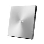 Unidad de disco óptico DVD±RW ASUS SDRW-08U8M-U en color Plata. Compatible con diversos formatos DVD, conector USB. SKU 90DD0292-M29000.