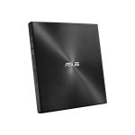 Unidad óptica ASUS ZenDrive U9M, grabador de DVD±RW en color negro con diseño compacto y estilizado. SKU: 90DD02A0-M29000