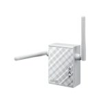 Repetidor WIFI ASUS RP-N12 con velocidad de 100 Mbit/s, ideal para extender la cobertura inalámbrica en el hogar. SKU: 90IG01X0-BO2100