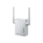 Repetidor WIFI ASUS RP-N12 con velocidad de 100 Mbit/s, ideal para extender la cobertura inalámbrica en el hogar. SKU: 90IG01X0-BO2100