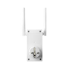 Repetidor WiFi ASUS modelo RP-AC53 en color blanco, con una velocidad de 433 Mbps. SKU: 90IG0360-BM3000