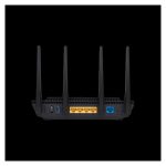 ASUS RT-AX58U router inalámbrico con Gigabit Ethernet, doble banda de 2.4 GHz y 5 GHz. SKU: 90IG04Q0-MO3R10.