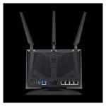 Router ASUS GT-AC2900 inalámbrico, doble banda (2,4 GHz y 5 GHz), color negro, SKU 90IG04Z0-MM2000, ideal para conexiones de alta velocidad en redes hogareñas