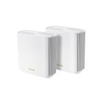 Router inalámbrico tribanda ASUS ZenWiFi AX XT8 blanco con Gigabit Ethernet, modelo 90IG0590-MO3A40