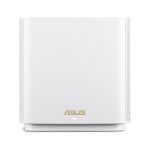 ASUS ZenWiFi AX XT8 en color blanco, router inalámbrico Gigabit Ethernet Tribanda (2,4 GHz/5 GHz/5 GHz), SKU ZENWIFI XT8 WHITE 1PK