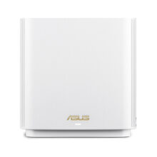 ASUS ZenWiFi AX XT8 en color blanco, router inalámbrico Gigabit Ethernet Tribanda (2,4 GHz/5 GHz/5 GHz), SKU ZENWIFI XT8 WHITE 1PK