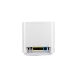 Router inalámbrico Gigabit Ethernet Tribanda Asus ZenWiFi AX (XT8) en color blanco, compatible con bandas de 2,4 GHz y 5 GHz, SKU 90IG0590-MO3G80