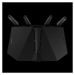 ASUS RT-AX82U router inalámbrico negro con doble banda de 2.4 GHz y 5 GHz y Gigabit Ethernet, SKU 90IG05G0-MO3R10