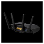 ASUS RT-AX82U router inalámbrico negro con doble banda de 2.4 GHz y 5 GHz y Gigabit Ethernet, SKU 90IG05G0-MO3R10