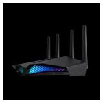 ASUS RT-AX82U router inalámbrico negro con doble banda de 2.4 GHz y 5 GHz y Gigabit Ethernet, SKU 90IG05G0-MO3R10