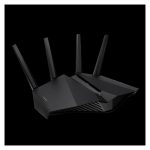 ASUS RT-AX82U router inalámbrico negro con doble banda de 2.4 GHz y 5 GHz y Gigabit Ethernet, SKU 90IG05G0-MO3R10