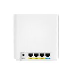 Router ASUS ZenWiFi XD6 de doble banda 2,4 GHz y 5 GHz con tecnología Wi-Fi 6 (802.11ax), color blanco, SKU 90IG06F0-MO3B40