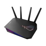 ASUS ROG STRIX GS-AX5400 router inalámbrico Gigabit Ethernet de doble banda (2,4 GHz / 5 GHz) en color negro, SKU: 90IG06L0-MO3R10