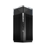 Router inalámbrico ASUS ZenWiFi Pro XT12, tribanda con frecuencias de 2,4 GHz y 5 GHz, color negro. SKU: 90IG06U0-MO3A30