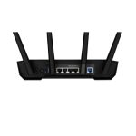 Router ASUS TUF Gaming AX3000 V2, inalámbrico Gigabit Ethernet de doble banda (2,4 GHz / 5 GHz) en colores negro y naranja, SKU TUF-AX3000 V2