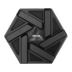 Router inalámbrico ASUS RT-AXE7800 Tribanda con frecuencias de 2.4 GHz, 5 GHz y 6 GHz en color negro, SKU RT-AXE7800