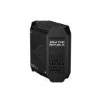Router ASUS ROG Rapture GT6 modelo 90IG07F0-MU9A20 con conectividad Wi-Fi 6 tribanda en color negro y cuatro antenas internas