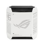 Router inalámbrico ASUS ROG Rapture GT6 Tribanda (2,4 GHz/5 GHz/5 GHz), tecnología Wi-Fi 6 (802.11ax), color blanco con 4 antenas internas SKU 90IG07F0-MU9A30