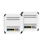 Router ASUS ROG Rapture GT6 Tribanda con Wi-Fi 6 802.11ax, frecuencia de 2.4 GHz/5 GHz/5 GHz, color blanco y 4 antenas internas. SKU: 90IG07F0-MU9A40