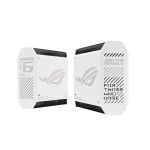 Router ASUS ROG Rapture GT6 Tribanda con Wi-Fi 6 802.11ax, frecuencia de 2.4 GHz/5 GHz/5 GHz, color blanco y 4 antenas internas. SKU: 90IG07F0-MU9A40