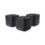 ASUS ZenWiFi XD4 Plus (B-3-PK) con Wi-Fi 6 (802.11ax), doble banda de 2,4 GHz y 5 GHz en color negro, SKU: 90IG07M0-MO3C50