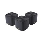 ASUS ZenWiFi XD4 Plus (B-3-PK) con Wi-Fi 6 (802.11ax), doble banda de 2,4 GHz y 5 GHz en color negro, SKU: 90IG07M0-MO3C50