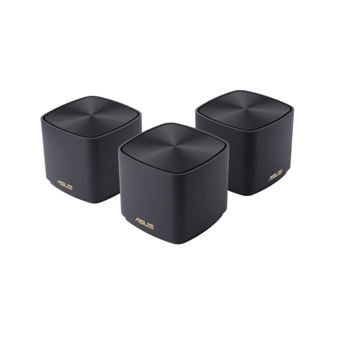 ASUS ZenWiFi XD4 Plus (B-3-PK) Doble banda (2,4 GHz / 5 GHz) Wi-Fi 6 (802.11ax) Negro 2 Interno 1 ASUS ZenWiFi XD4 Plus