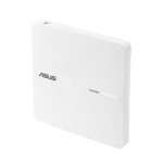 Router ASUS EBA63 ExpertWiFi AX3000 con funcionalidad de doble banda, velocidad de 2402 Mbit/s y compatibilidad con PoE, SKU 90IG0880-MO3C00, en color blanco