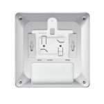 Router ASUS EBA63 ExpertWiFi AX3000 con funcionalidad de doble banda, velocidad de 2402 Mbit/s y compatibilidad con PoE, SKU 90IG0880-MO3C00, en color blanco