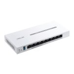 Imagen del router ASUS ExpertWiFi EBG19P con capacidad de Gigabit Ethernet y color blanco, SKU 90IG08C0-MO3B00