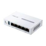 ASUS ExpertWiFi EBG15 router con conexión Gigabit Ethernet en color blanco, SKU 90IG08E0-MO3B00