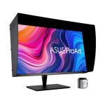 Monitor ASUS ProArt PA32UCX-PK, pantalla LED de 81.3 cm (32 pulgadas), resolución 3840 x 2160 Pixeles, 4K Ultra HD, color negro, modelo 90LM03HC-B01370