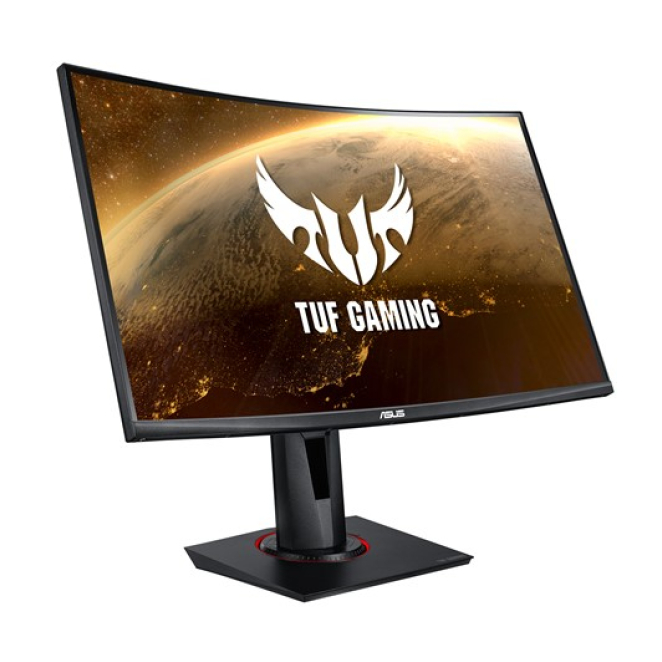 ASUS TUF Gaming VG27VQ Monitor Curvo 27 pulgadas Full HD Monitor ASUS TUF Gaming VG27VQ curvo de 27 pulgadas, resolución 1920 x 1080 píxeles, Full HD en color negro. SKU: 90LM0510-B01E70