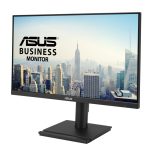 Imagen del monitor ASUS VA24DQFS de 23.8 pulgadas con resolución Full HD 1920 x 1080 Pixeles y pantalla LCD negra. SKU: 90LM0540-B01370