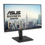 Imagen del monitor ASUS VA24DQFS de 23.8 pulgadas con resolución Full HD 1920 x 1080 Pixeles y pantalla LCD negra. SKU: 90LM0540-B01370