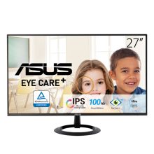 Imagen del monitor ASUS VZ27EHF de 27 pulgadas, resolución 1920 x 1080, Full HD en color negro, SKU 90LM07B0-B01470