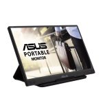ASUS ZenScreen MB166C con pantalla para PC de 15.6 pulgadas, resolución 1920 x 1080 Pixeles, Full HD, LED, en color negro, código 90LM07D3-B01170
