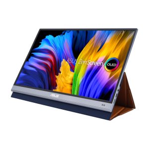 ASUS ZenScreen OLED MQ16AH pantalla para PC de 15.6 pulgadas, resolución 1920 x 1080 píxeles, Full HD, SKU 90LM07SV-B01170