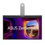 Pantalla portátil ASUS ZenScreen MQ16AHE, 15.6 pulgadas, resolución 1920 x 1080 Pixeles, tecnología Full HD OLED, color Plata. SKU: 90LM07SV-B02170
