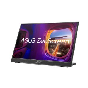 ASUS ZenScreen MB16QHG, pantalla de 16 pulgadas con resolución 2560 x 1600 Pixeles, modelo 90LM08NG-B01170. Monitor portátil negro ideal para trabajar y disfrutar de contenido multimedia con alta calidad de imagen.