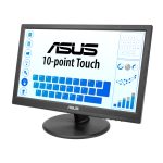 ASUS VT169HE, Pantalla táctil para PC de 15.6 pulgadas, resolución 1920 x 1080 píxeles, Full HD, SKU 90LM09V1-B01170