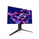 ASUS ROG Swift OLED PG27AQDP, pantalla de 26.5 pulgadas con resolución 2560 x 1440 Pixeles, SKU 90LM0A20-B01A70, color negro