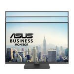 Monitor ASUS modelo BE248CFN de 24.1 pulgadas con resolución 1920 x 1200 Pixeles, pantalla WUXGA LCD negra, SKU 90LM0AJ0-B02K70