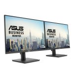 Monitor ASUS modelo BE248CFN de 24.1 pulgadas con resolución 1920 x 1200 Pixeles, pantalla WUXGA LCD negra, SKU 90LM0AJ0-B02K70