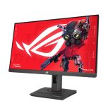 Imagen del ASUS ROG Strix XG259CS, un monitor para PC de 24.5 pulgadas con resolución 1920 x 1080 píxeles, Full HD y pantalla LCD negra. SKU: 90LM0AM0-B01370