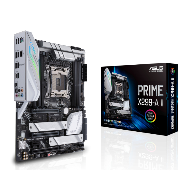 ASUS Prime X299-A II Intel® X299 LGA 2066 (Socket R4) ATX 1 ASUS Prime X299-A II Intel® X299 LGA 2066 (Socket R4) ATX