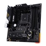Imagen de la placa base ASUS TUF GAMING B550M PLUS con chipset AMD B550, zócalo AM4 y formato micro ATX. SKU 90MB14A0-M0EAY0